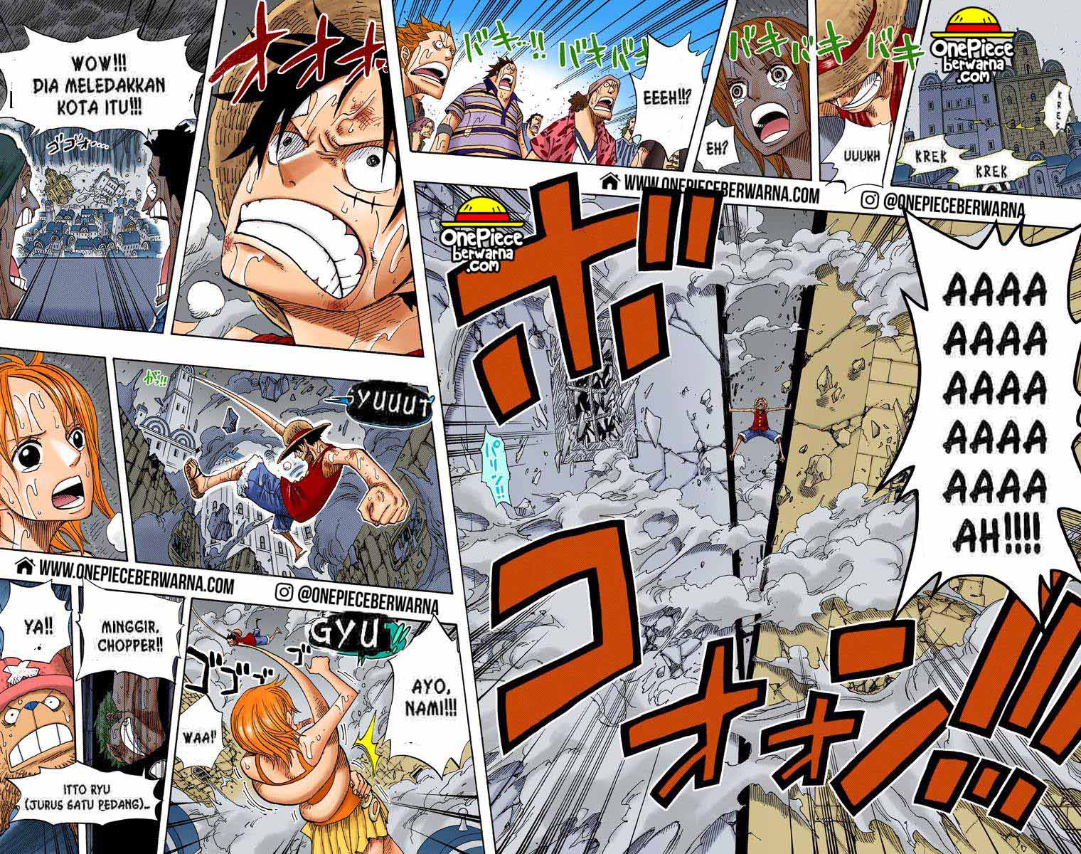 One Piece Berwarna Chapter 363